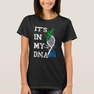Sierra Leone Het is in mijn DNA Siera Leonean Root T-shirt