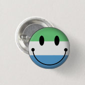 Sierra Leone Ronde Button 3,2 Cm (Voorkant /achterkant)