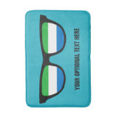 Sierra Leone Shades aangepaste badmatten (Voorkant Verticaal)