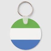 Sierra Leone Sleutelhanger (Achterkant)