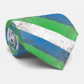 Sierra Leone Stropdas (Opgerold)