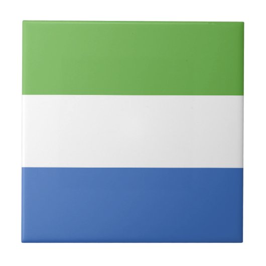 Sierra Leone Tegeltje (Voorkant)