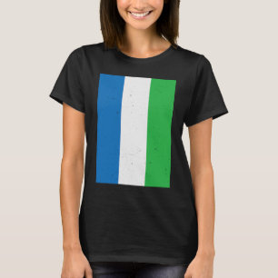 Sierra Leone Vlag Sierra Leone Travel T-shirt