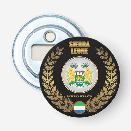 Sierra Leone wapenstilstand Button Flesopener