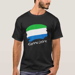 Sierra Leoonse vlag Sierra Leone 1 T-shirt