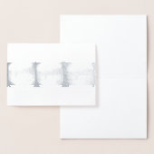 Sierra Mountain Snowstorm - Carte de Pins neigeux (Affichage)