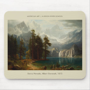 Sierra Nevada Albert Bierstadt Landscape Painting Muismat