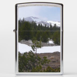 Sierra Nevada bergen en sneeuw op Yosemite