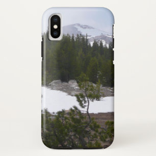 Sierra Nevada bergen en sneeuw op Yosemite iPhone XS Hoesje