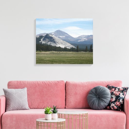 Sierra Nevada bergen III Nationaal Park Yosemite Canvas Afdruk (Insitu (Woonkamer))