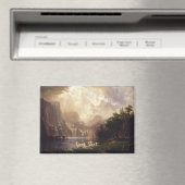 Sierra Nevada CA  landschap Art Monogrammen Magneet (Insitu (Vaatwasser))