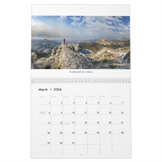 Sierra Nevada - Calendrier (Mar 2026)