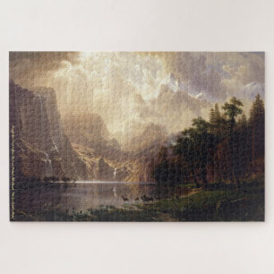 Sierra Nevada California Travel Nature Painting Legpuzzel