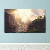 Sierra Nevada Canvas Afdruk (Insitu (Houten vloer))