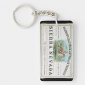 Sierra Nevada Clipper zeilschip 1900 Sleutelhanger (Voorkant)