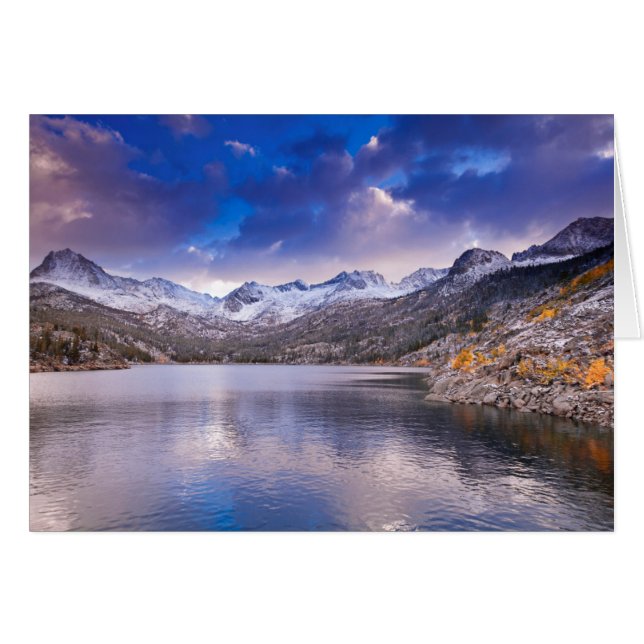 Sierra Nevada-gebergte, Herfst, CA (Voorkant Horizontaal)