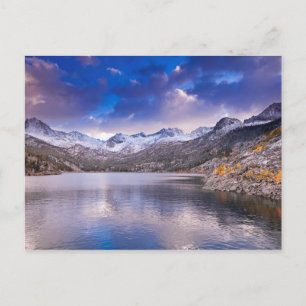 Sierra Nevada-gebergte, Herfst, CA Briefkaart