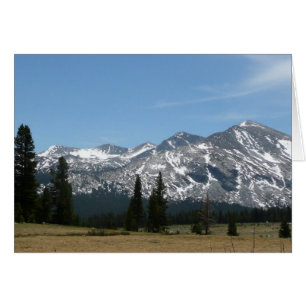 Sierra Nevada-gebergte I vanuit Yosemite