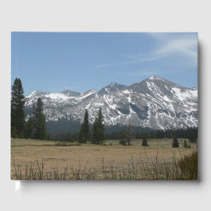 Sierra Nevada-gebergte I vanuit Yosemite Gastenboek