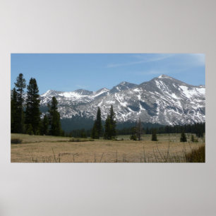 Sierra Nevada-gebergte I vanuit Yosemite Poster