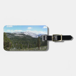 Sierra Nevada-gebergte II vanuit Yosemite Bagagelabel