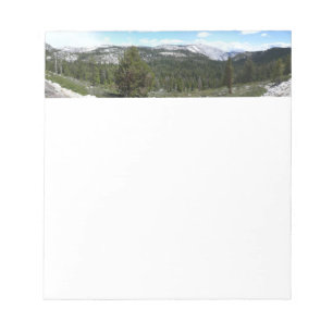 Sierra Nevada-gebergte II vanuit Yosemite Notitieblok
