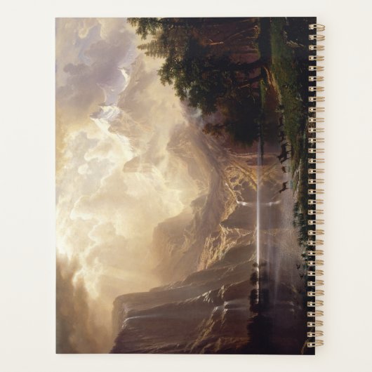 Sierra Nevada Landschap  Kunst Monogram 2026 Planner (Achterkant)