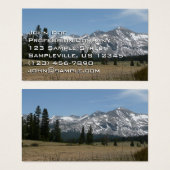 Sierra Nevada Montagnes I de Yosemite (Devant & derrière)