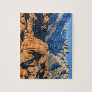 Sierra Nevada Mountains en Alabama Hills Sunrise Legpuzzel