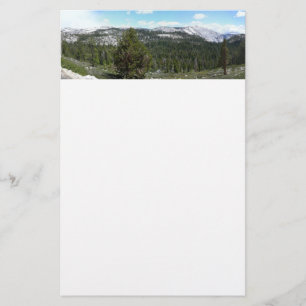 Sierra Nevada Mountains II uit Yosemite Briefpapier