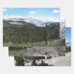 Sierra Nevada Mountains II vanuit Yosemite Inpakpapier Vel