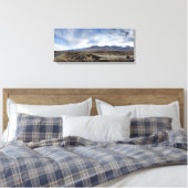 Sierra Nevada Mountains of Owens Valley Canvas Afdruk (Insitu (Slaapkamer))