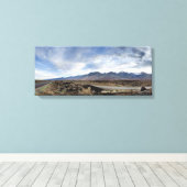 Sierra Nevada Mountains of Owens Valley Canvas Afdruk (Insitu (Houten vloer))