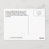 Sierra Nevada Mts Briefkaart (Achterkant)