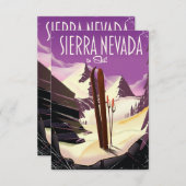 Sierra Nevada  poster (Voorkant / Achterkant)