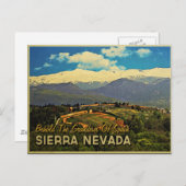 Sierra Nevada Spanje Briefkaart (Voorkant / Achterkant)
