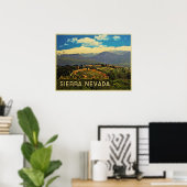 Sierra Nevada Spanje Poster (Thuiskantoor)