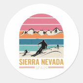 Sierra Nevada Spanje Ronde Sticker (Voorkant)