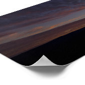 Sierra Sunset Panorama Poster (Hoek)