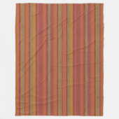 Sierra Sunset Striped Fleece Blanket (Voorkant)