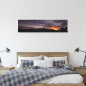 Sierra Sunset toile panoramique enveloppée Impress (Insitu(Chambre))