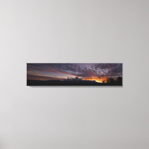Sierra Sunset Wrapped Canvas