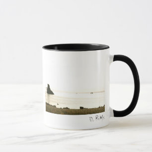 Sierra tranquille tasse de café de lac morning