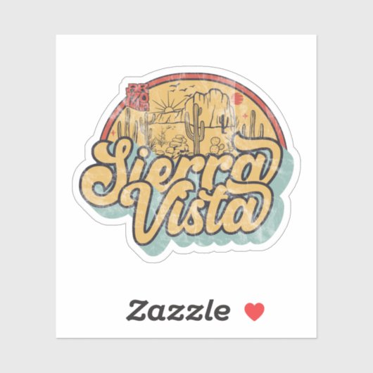 Sierra Vista, Arizona Sticker (Vel)