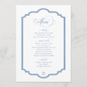 Sierrand Chinoiserie Patroon Rev ID1094 Menu (Voorkant)