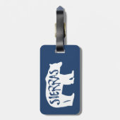 Sierras Beer Bagagelabel (Achterkant verticaal)