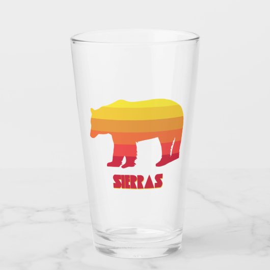 Sierras Beer Glas (Voorkant)