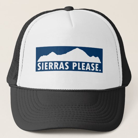 Sierras S'il vous plaît Casquette (Devant)