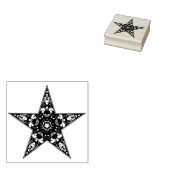 sierster 	rubberstempel (Gestempeld)