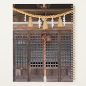 Sierstrop van stro in een tempel planner (Achterkant)